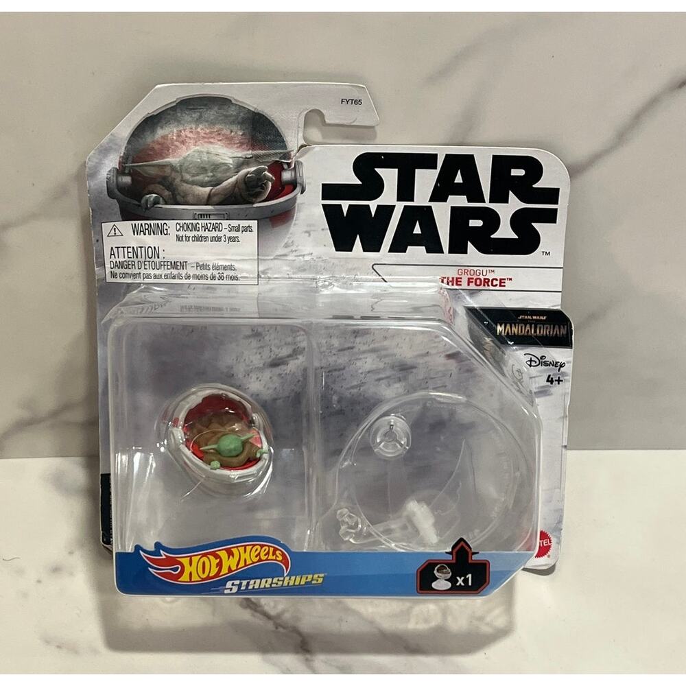 Hot Wheels Starships Star Wars Baby Yoda Grogu The Force Mandalorian SEALED!